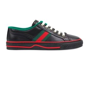 Gucci Tennis 1977 Black leather women's 39